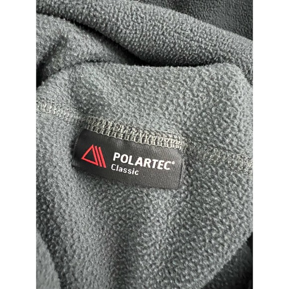 The North Face Fleece Womens Medium Gray Soft Shell Light Jacket Sweater Casual - Picture 5 of 5